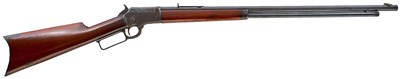 Lot 101 - A .32 RIMFIRE OBSOLETE CALIBRE MARLIN MODEL 1892 LEVER ACTION RIFLE