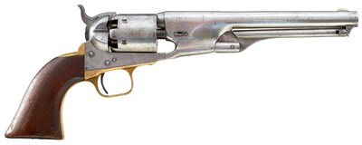 Lot 120 - A SCARCE .36 CALIBRE SIX-SHOT PERCUSSION COLT 1861 NAVY REVOLVER