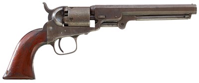 Lot 123 - A .31 CALIBRE FIVE-SHOT PERCUSSION LONDON COLT POCKET REVOLVER