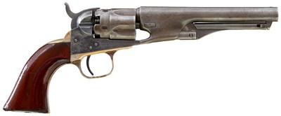 Lot 127 - A .36 CALIBRE FIVE-SHOT PERCUSSION COLT POLICE REVOLVER