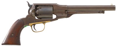 Lot 129 - A .36 CALIBRE SIX-SHOT PERCUSSION REMINGTON BEALS NAVY REVOLVER