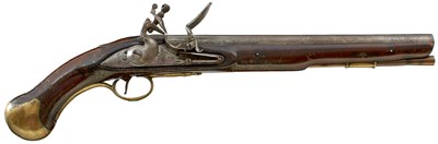 Lot 150 - A .600 CALIBRE FLINTLOCK LONG SEA SERVICE PISTOL