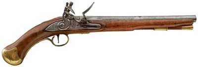 Lot 151 - A .600 CALIBRE FLINTLOCK LONG SEA SERVICE PISTOL