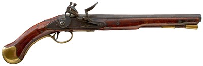 Lot 152 - A .600 CALIBRE FLINTLOCK LONG SEA SERVICE PISTOL
