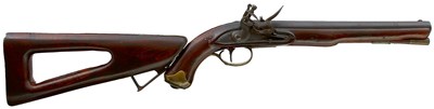 Lot 162 - A .650 CALIBRE FLINTLOCK VOLUNTEER OR MILITIA SERVICE PISTOL