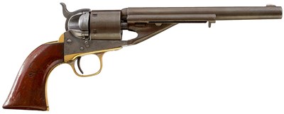 Lot 140 - A SCARCE .36 RIMFIRE OBSOLETE CALIBRE SIX-SHOT COLT 1861 NAVY RICHARDS CONVERSION REVOLVER