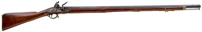 Lot 174 - AN .800 CALIBRE INDIA PATTERN FLINTLOCK BROWN BESS MUSKET TO THE LONDON LOYAL VOLUNTEERS