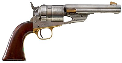 Lot 141 - A .44 COLT OBSOLETE CALIBRE SIX-SHOT COLT ARMY RICHARDS CONVERSION REVOLVER