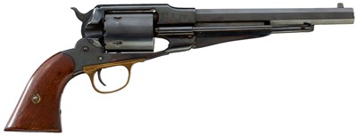 Lot 144 - A .44 RIMFIRE FIVE-SHOT REMINGTON NEW MODEL ARMY CONVERSION REVOLVER