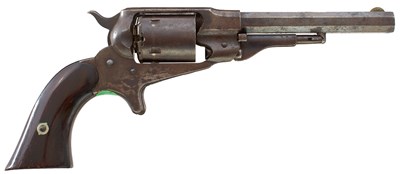 Lot 146 - A .32 RIMFIRE FIVE-SHOT REMINGTON POCKET CONVERSION REVOLVER