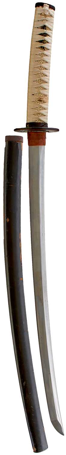 Lot 21 - A WAKIZASHI