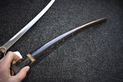Lot 21 - A WAKIZASHI