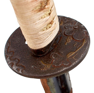 Lot 21 - A WAKIZASHI