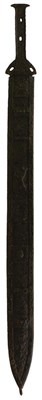 Lot 627 - A RARE IRON AGE LA TENE CULTURE SWORD AND SCABBARD