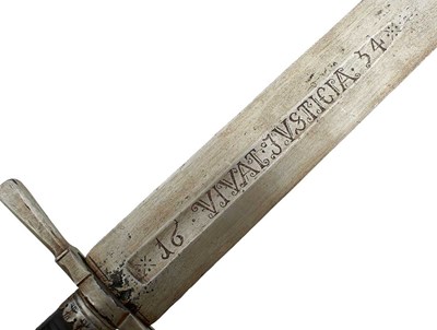 Lot 625 - A GERMAN EXECUTIONER'S SWORD OR SWORD OF JUSTICE