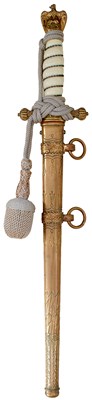 Lot 780 - A THIRD REICH KRIEGSMARINE OFFICER'S DAGGER