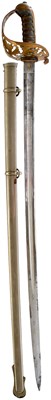 Lot 145 - AN 1857 PATTERN ROYAL ENGINEERS OFFICER'S SWORD