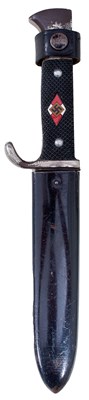 Lot 794 - A THIRD REICH HITLER YOUTH DAGGER