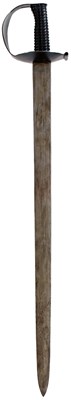 Lot 184 - A GOOD COPY OF AN 1804 PATTERN NAVAL CUTLASS