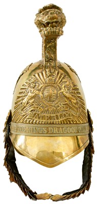 Lot 611 - A RARE 1ST OR KING'S DRAGOON GUARDS PATTERN 1834-43 HELMET