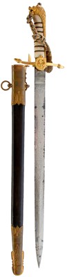 Lot 180 - A GVIR ROYAL NAVAL OFFICER'S DIRK
