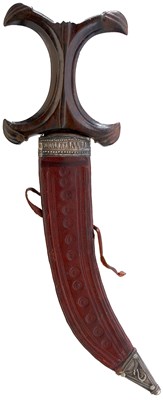 Lot 83 - A 19TH CENTURY SUDANESE BEJA DAGGER