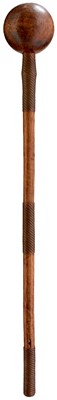 Lot 82 - A ZULU KNOBKERRIE OR CLUB
