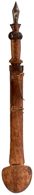 Lot 69 - A 19TH CENTURY AFRICAN (CONGO) YAKA TRIBE SHORT SWORD