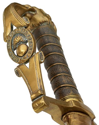 Lot 149 - A SCARCE 1ST GRENADIER GUARDS NCO'S REGIMENTAL PATTERN SWORD