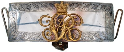 Lot 688 - A VICTORIAN SHOULDER BELT POUCH