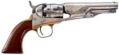 Lot 384 - A .36 CALIBRE PERCUSSION FIVE-SHOT METROPOLITAN ARMS COMPANY POLICE REVOLVER