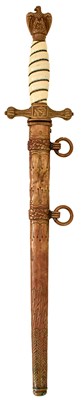 Lot 784 - A THIRD REICH KRIEGSMARINE OFFICER'S DAGGER