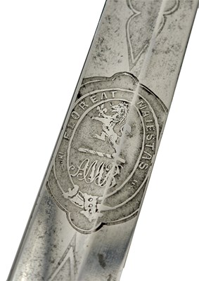 Lot 151 - AN 1845 PATTERN VICTORIA RIFLES OFFICER'S SWORD