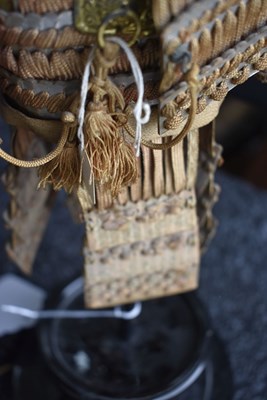 Lot 21 - A JAPANESE MINIATURE SAMURAI ARMOUR