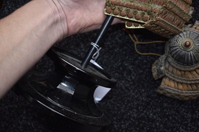 Lot 21 - A JAPANESE MINIATURE SAMURAI ARMOUR