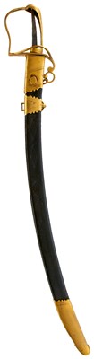Lot 156 - A GEORGIAN OFFICER'S SABRE
