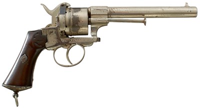 Lot 443 - A 12MM CONTINENTAL SIX-SHOT PINFIRE REVOLVER