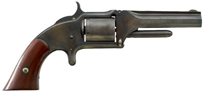 Lot 389 - A .32 RIMFIRE FIVE-SHOT SMITH & WESSON REVOLVER