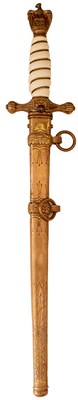 Lot 783 - A THIRD REICH KRIEGSMARINE OFFICER'S DAGGER