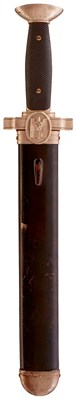 Lot 775 - A THIRD REICH RED CROSS (DRK) MAN'S HEWER OR SIDEARM