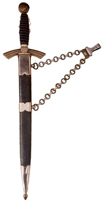 Lot 804 - AN HISTORICAL DAGGER