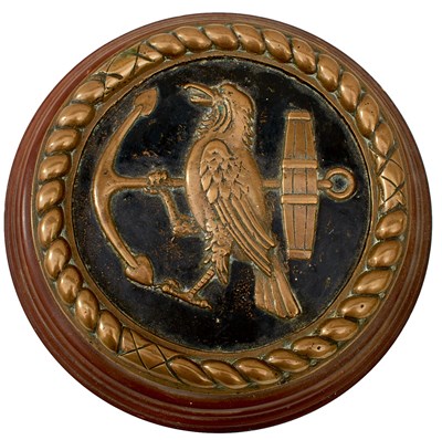 Lot 204 - A BRASS TAMPION TO HMS HOOD