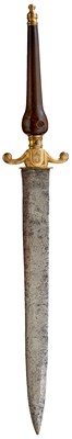 Lot 250 - A WILLIAM AND MARY GRENADIER OFFICER'S PLUG BAYONET
