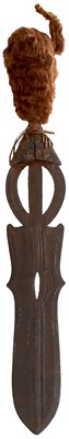 Lot 75 - A 19TH CONGOLESE POTO CEREMONIAL SWORD