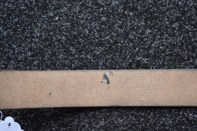 Lot 846 - A RARE THIRD REICH RAILWAY OFFICER'S BELT AND BUCKLE