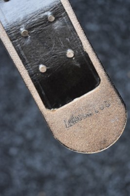 Lot 846 - A RARE THIRD REICH RAILWAY OFFICER'S BELT AND BUCKLE