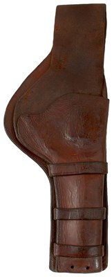 Lot 417 - A COWBOY FASHION HOLSTER FOR THE 1873 COLT PEACEMAKER