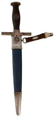 Lot 809 - A THIRD REICH RLB 1ST PATTERN DRESS DAGGER