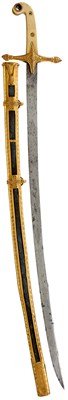 Lot 134 - A VICTORIAN 15TH KINGS HUSSARS OFFICER'S MAMELUKE