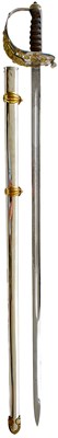 Lot 138 - A CLEAN EIIR LIFE GUARDS OFFICER'S SWORD